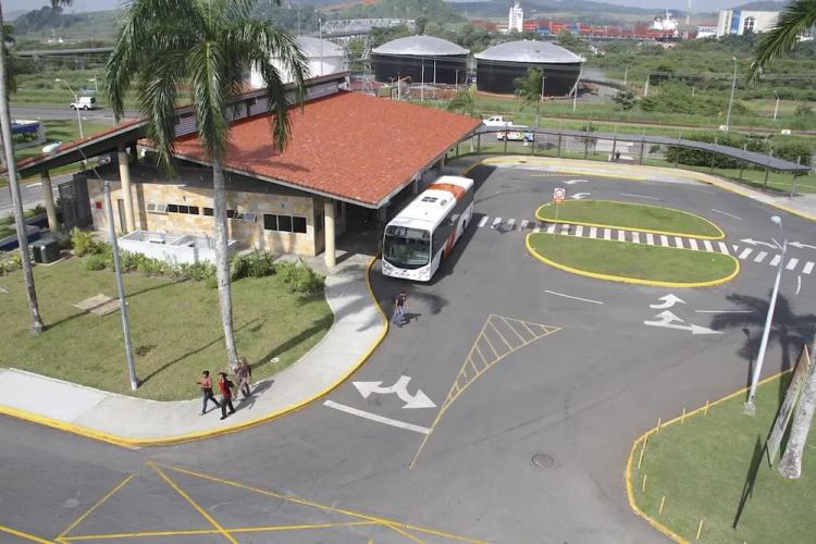 Estación Metrobus en Ciudad del Saber